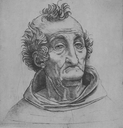 Head of an Old Man by Giovanni Antonio da Brescia