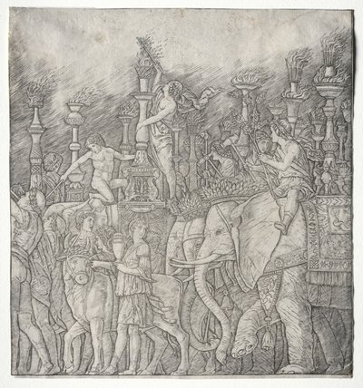 The Triumphs of Caesar: The Elephants by Giovanni Antonio da Brescia