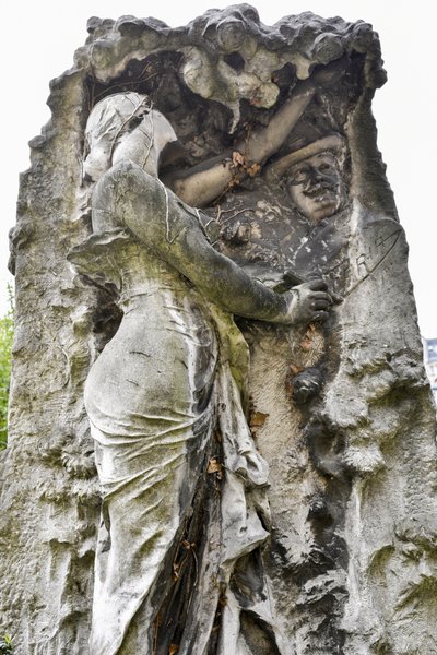 Saint Vincent Cemetery, Rue Lucien Gaulard, Paris XVIII, Ile de France, France by Phillipe de Marlier