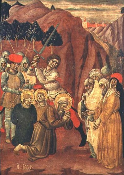 The Martyrdom of Saint Biagio by Giovanni Antonio da Pesaro