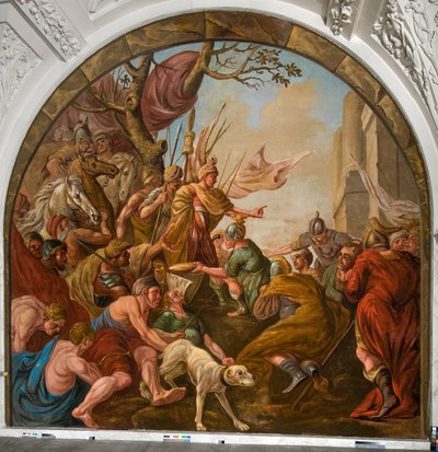 Roman Spoils Laid at the Feet of Claudius Civilis by Giovanni Antonio de Groot