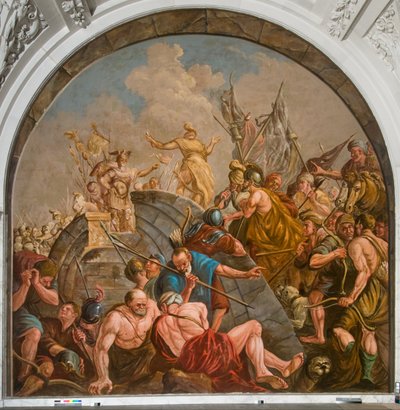 The Peace Negotiations Between Claudius Civilis and Quintus Petillis Cerialis by Giovanni Antonio de Groot