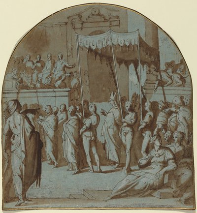 The Entry of Saint Antoninus into Florence by Giovanni Balducci