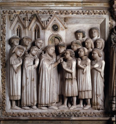 The Miracle of the Mute by Giovanni Balduccio