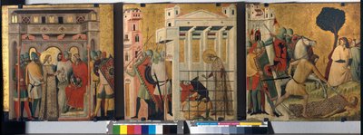 Stories of Saint Columba by Giovanni Baronzio da Rimini