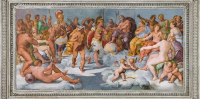 The Assembly of Gods by Giovanni Battista Castello