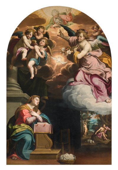 South Transept, Altar of the Annunciation by Giovanni Battista Trotti
