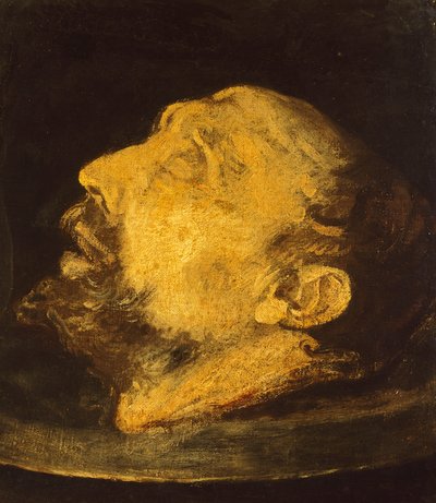 The head of St John the Baptist on a plateau by Giovanni Battista (1567 1633) Crespi