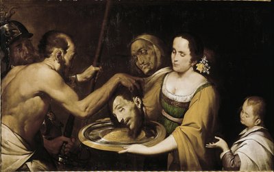 Salome with the head of St John the Baptist by Giovanni Battista  Crespi