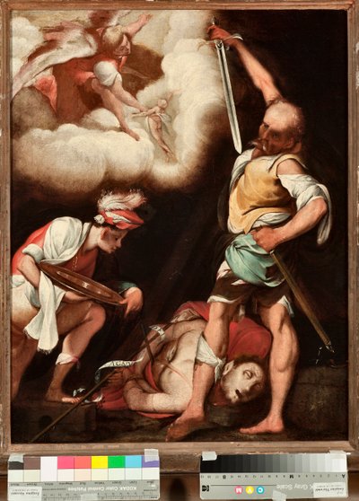 The Beheading of Saint John the Baptist by Giovanni Battista  Crespi