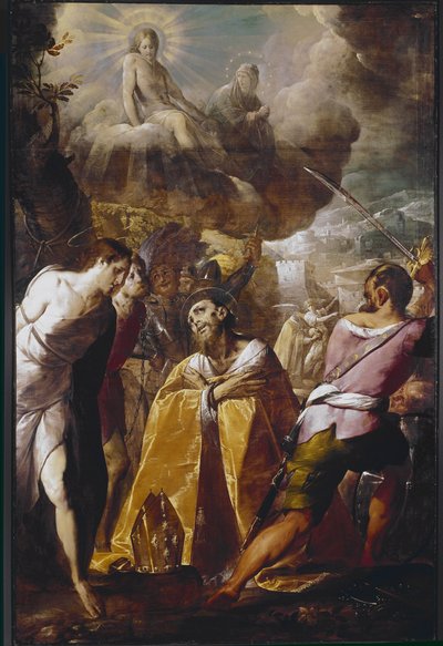 The Martyrdom of St Dionysius by Giovanni Battista  Crespi