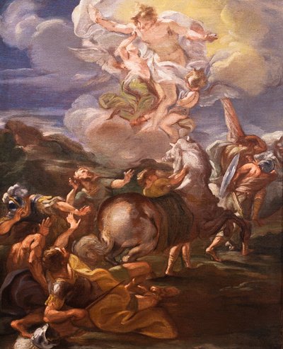 The Conversion of Saint Paul by Giovanni Battista (1639-1709) Gaulli