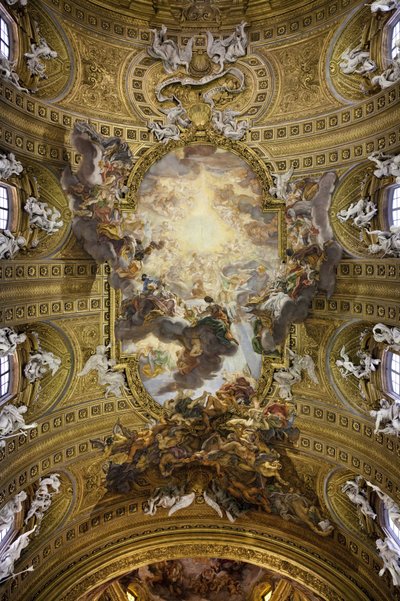 The Triumph of the Name of Jesus by Giovanni Battista Gaulli