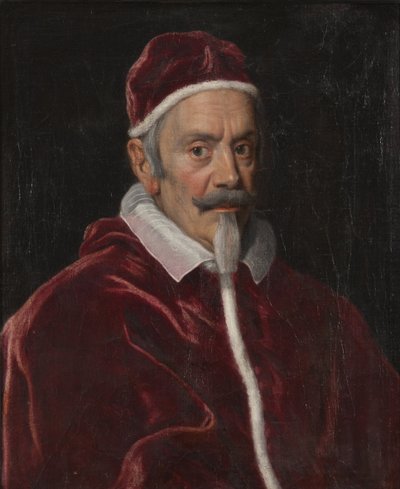 Portrait of Pope Alexander VII (1599-1667) by Giovanni Battista  Gaulli