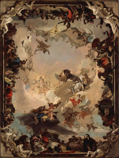 Allegory of the Planets and Continents by Giovanni Battista Tiepolo