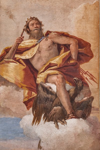The Room of the Olympus: "Jupiter" by Giovanni Battista Tiepolo