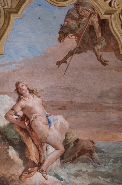 Small Building: Second Room or Room of Ariosto with Frescoes Representing Episodes from 