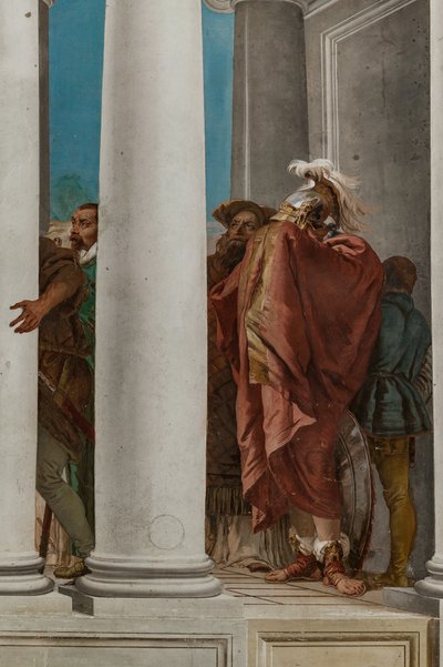 The Sacrifice of Iphigenia (detail) by Giovanni Battista Tiepolo