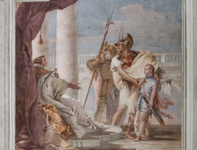 Palazzina (Small Building), the Third Room or Room of the Aeneid: "Aeneas Introduces Eros to Didone in the Likeness of Ascanius" by Giovanni Battista Tiepolo