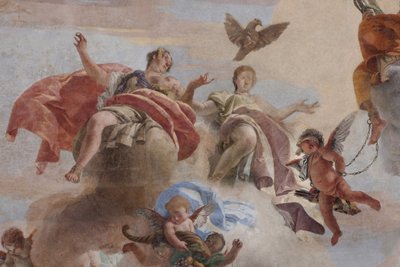 The Fall of the Demons, Stories of Scipio (detail) by Giovanni Battista (1696-1770) Tiepolo