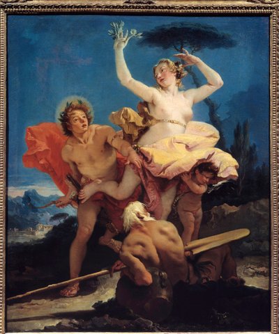 Apollo and Daphne by Giovanni Battista Tiepolo