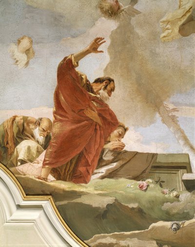 Assumption (detail) by Giovanni Battista Tiepolo