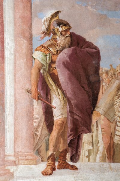 Agamemnon (detail) by Giovanni Battista Tiepolo
