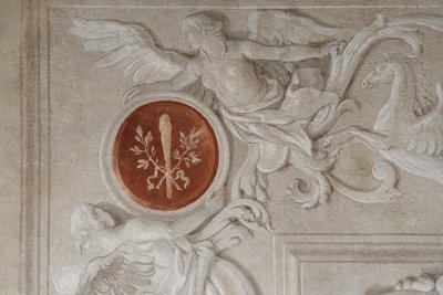 Detail of fresco, from the Room of the Aeneid in the Palazzina by Giovanni Battista Tiepolo