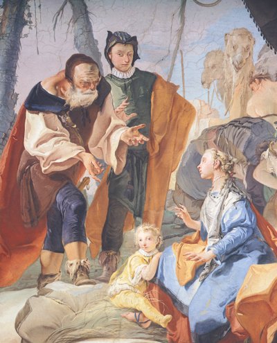 Frescoes in gallery of Archbishop