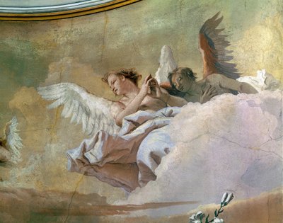Glory of Angels (detail) by Giovanni Battista Tiepolo