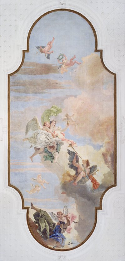 The Triumph of Fortitude and Prudence by Giovanni Battista Tiepolo