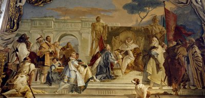 The investiture of Bishop Aroldo by Frederick I of Hohenstaufen by Giovanni Battista Tiepolo