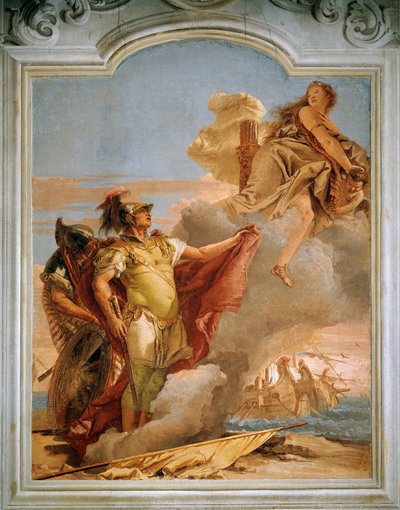 Venus Saying Farewell to Aeneas by Giovanni Battista Tiepolo