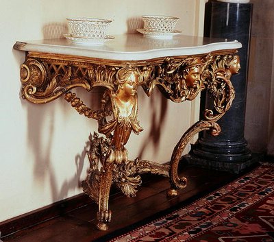 Gilt Pier Table, Arundel Castle by Giovanni Battista Borra
