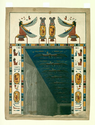Tomb Doorway or Entry, from the Egyptian Tomb of Seti I by Giovanni Battista Belzoni
