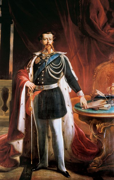 Portrait of Victor Emmanuel II (1820-1878) by Giovanni Battista Biscarra