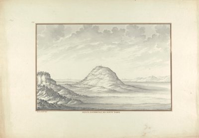 Western View of Mount Tabor by Giovanni Battista Borra