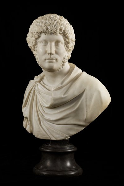 Bust of Emperor Hadrian as a Young Man by Giovanni Battista Caccini
