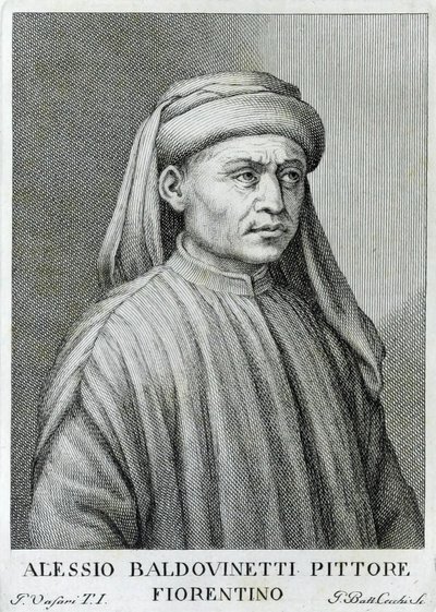Alesso Baldovinetti by Giovanni Battista Cecchi
