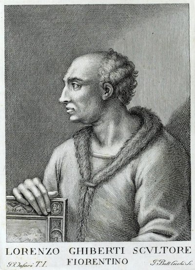 Lorenzo Ghiberti by Giovanni Battista Cecchi