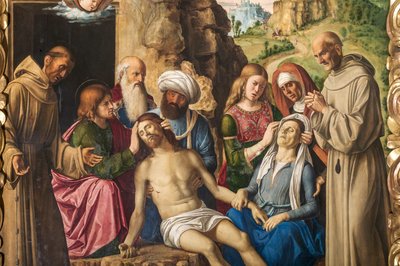 Lamentation of Christ (detail) by Giovanni Battista Cima da Conegliano