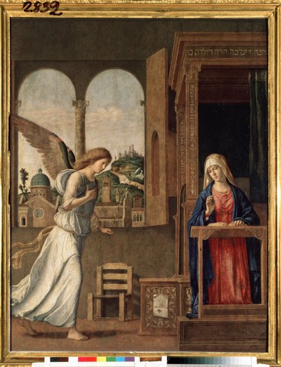 The Annunciation by Giovanni Battista Cima da Conegliano