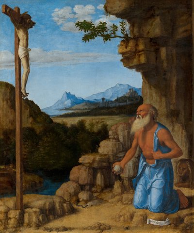 Saint Jerome in the Wilderness by Giovanni Battista Cima da Conegliano