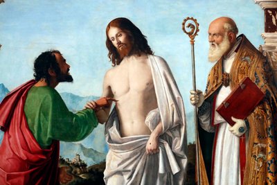 The Incredulity of Saint Thomas by Giovanni Battista Cima da Conegliano