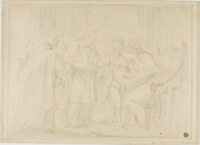 Queen of Edward IV Parting with the Duke of York by Order of Richard III by Giovanni Battista Cipriani