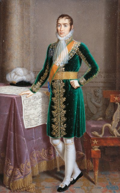 Portrait of Eugene de Beauharnais by Giovanni Battista Gigola