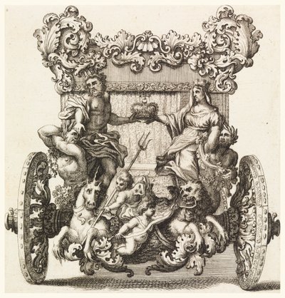 Rear View of the First Carriage of Lord Catelmaine Built in 1686 by Giovanni Battista Lenardi