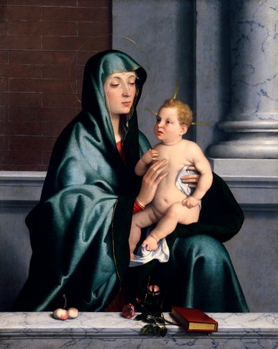 Madonna and Child by Giovanni Battista Moroni