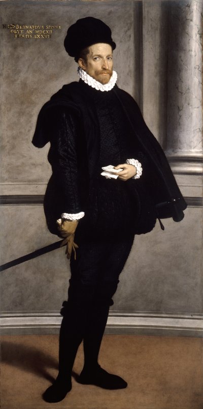 Portrait of Bernardo Spini by Giovanni Battista Moroni