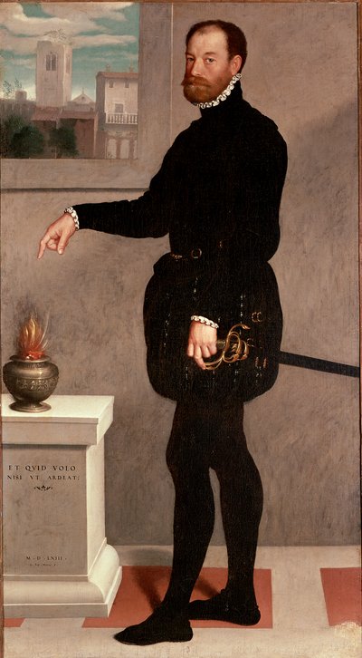 Portrait of Count Pietro Secco-Suardi by Giovanni Battista Moroni